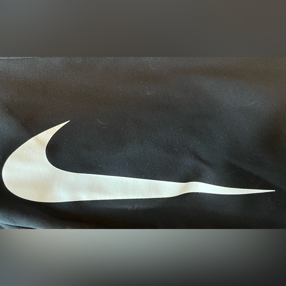Nike Dri-FIT Standard Fit Joggers Black Men’s Large Swoosh Sweatpants - Picture 3 of 6